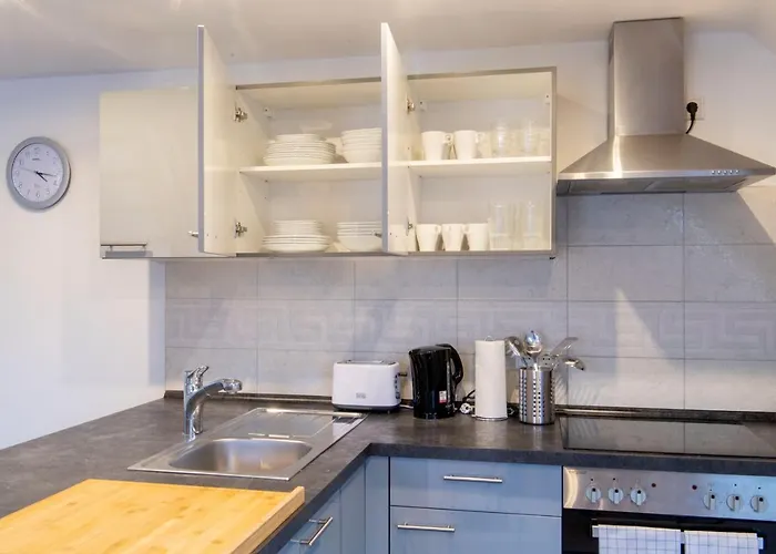 公寓 And Work - 8 Single Beds - Garage Hau