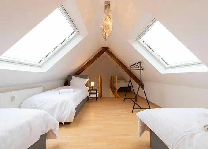 And Work - 8 Single Beds - Garage 公寓 Hau