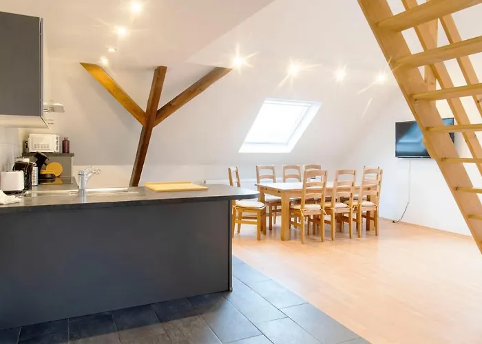 公寓 And Work - 8 Single Beds - Garage